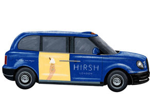 London Mayfair jewellery boutique is now using an iconic taxi to ferry customers to and from store