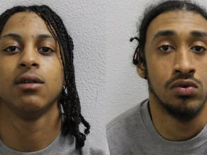 Two men jailed after getting caught in South London minicab carrying a gun and zombie knife