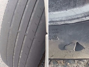 Cabbie in Essex fined & hit with penalty points for operating with two faulty tyres