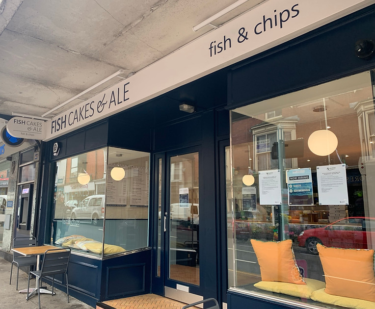 new shopfront with signage to fascia