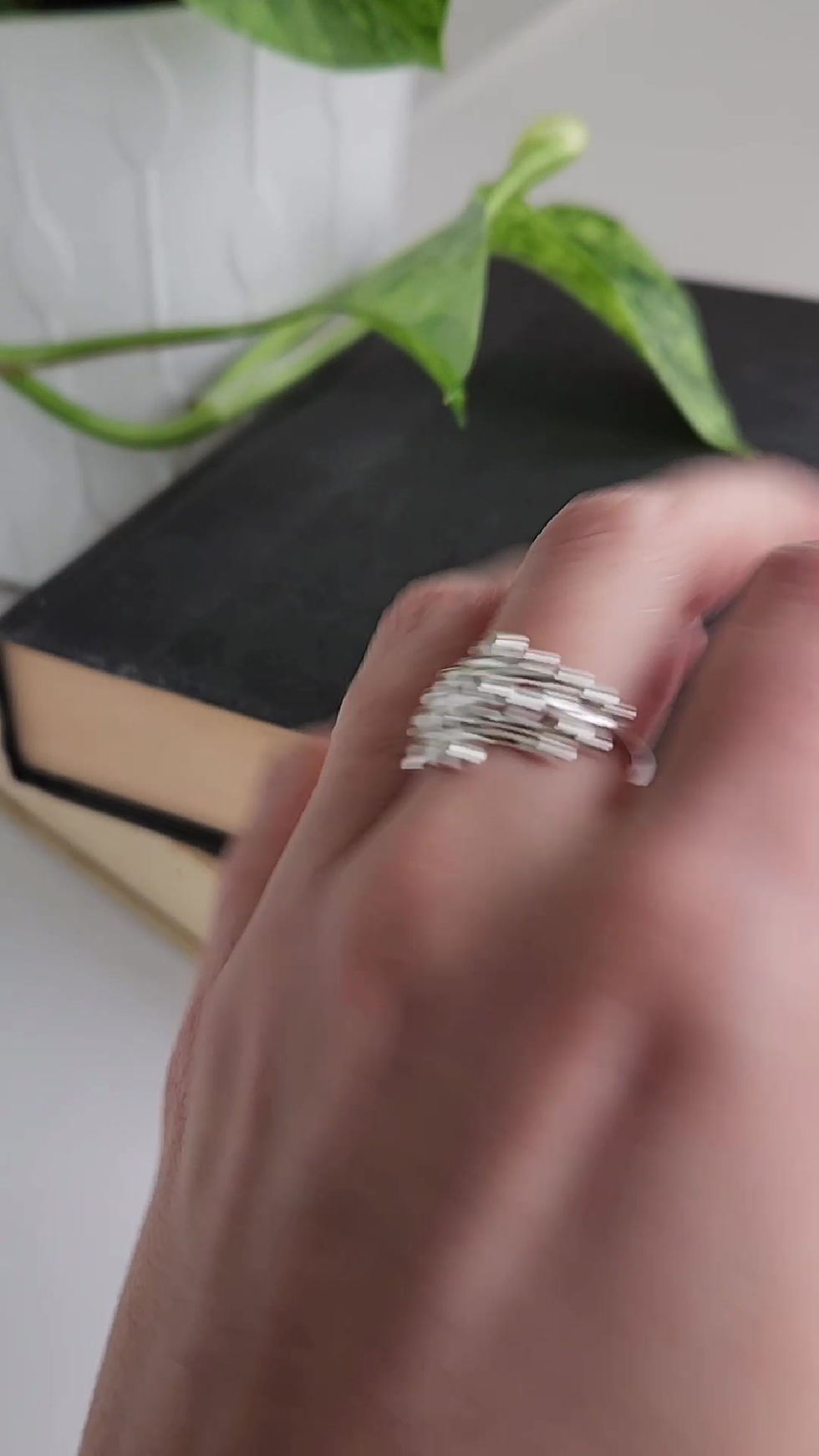 Thumbnail: Bubble Seed Ring // One of Kind // Size 7.5