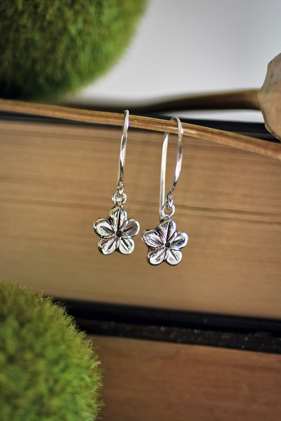 Thumbnail: Forget Me Not Dangle Earrings