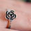 Thumbnail: Size 7 Flower Ring // One of a Kind