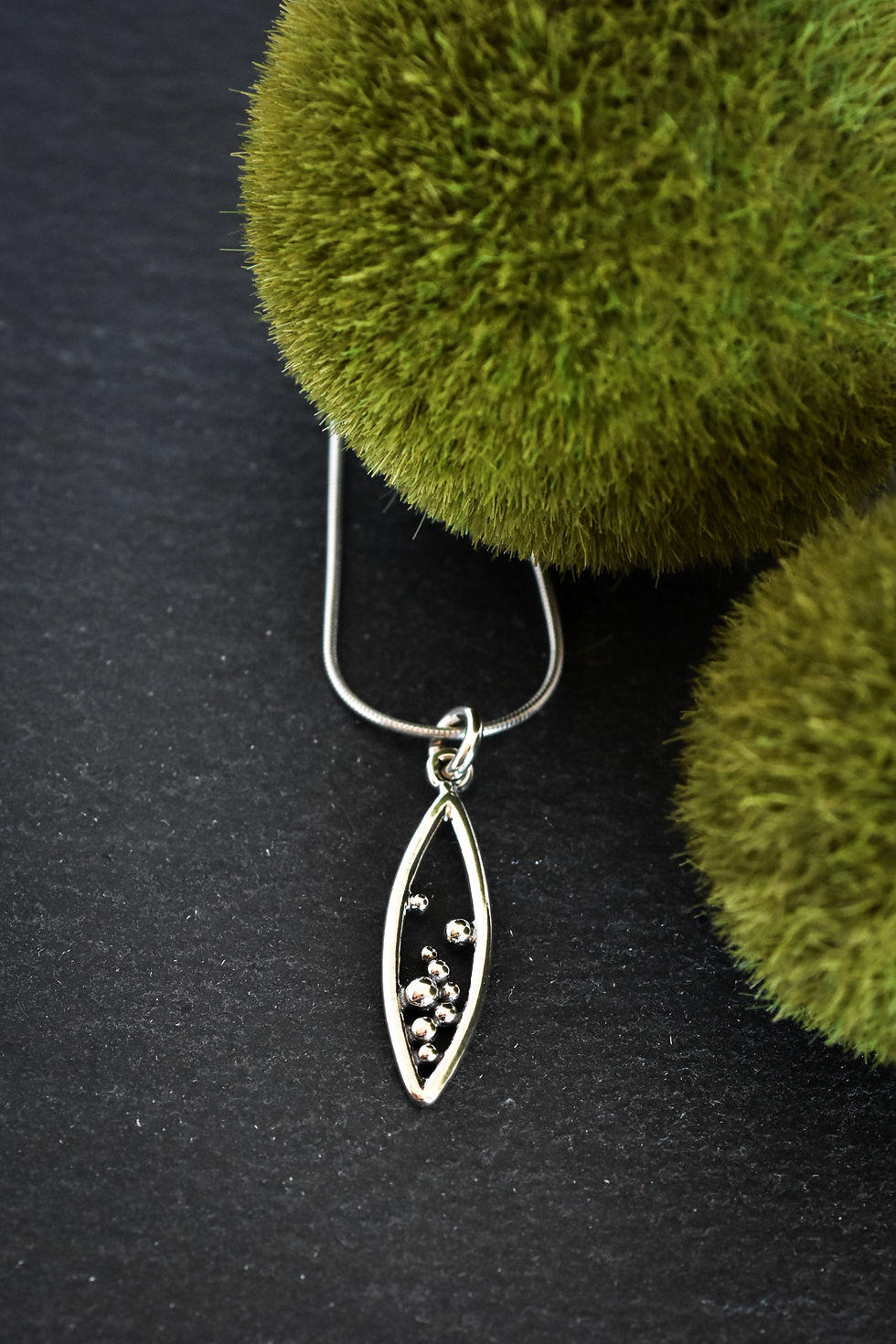 Thumbnail: Small Marquise Pod Pendant