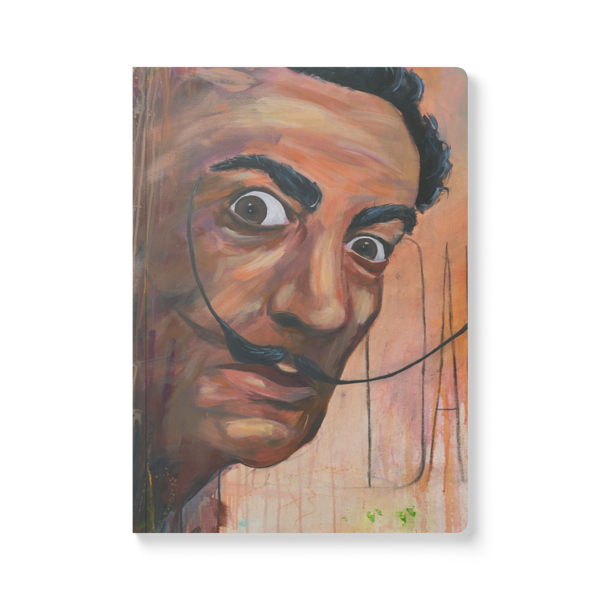 Softcover journal with inside prints