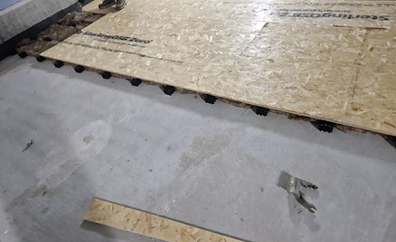 Acoustci Floating Floor