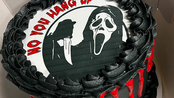 Ghostface Cake