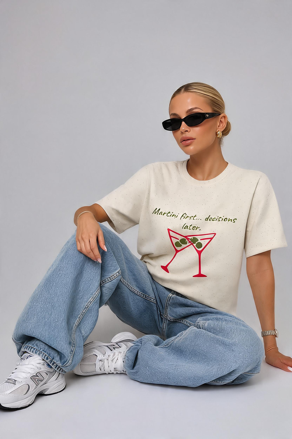 Thumbnail: Martini First Decisions Later T-Shirt