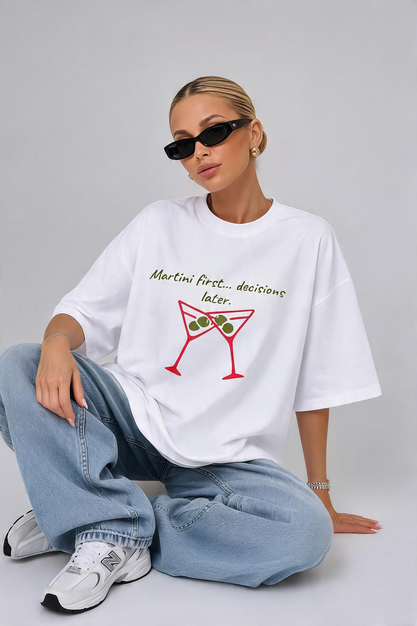 Martini First Decisions Later T-Shirt