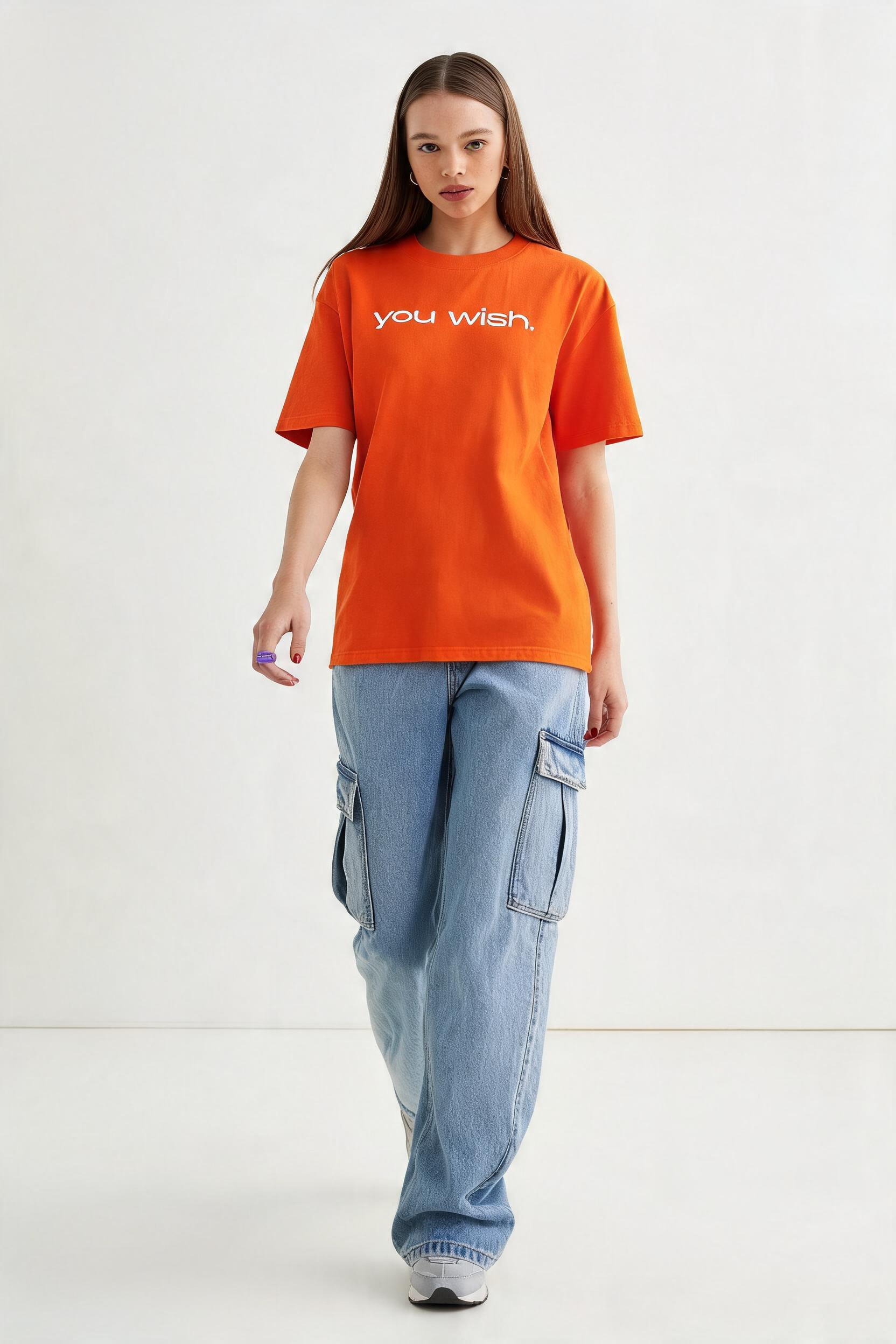 You Wish T-Shirt, Minimal Text Tee