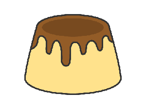 プリンイラスト300.gif