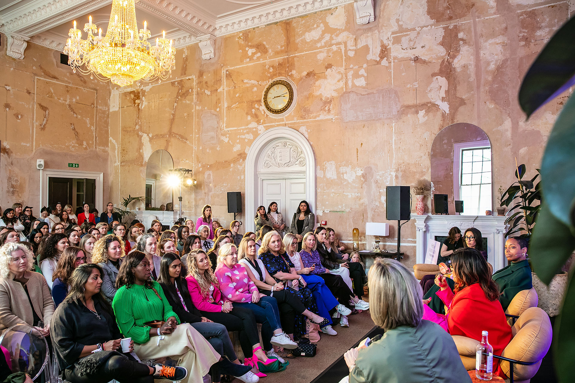 London Corporate Event Photography - Audience at Allbright Step Forward Summit at The Old Session House, Clerkenwell, London