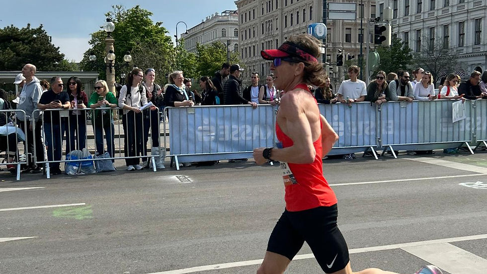 Arno Ritter beim Wien-Marathon