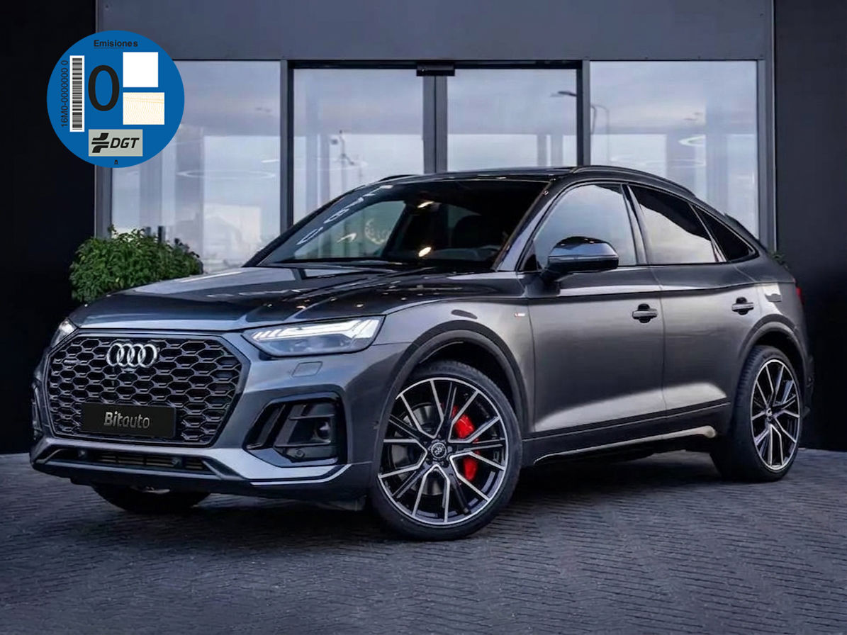 Audi Q5 Sportback Black line 55 TFSIe 367cv Quattro - 57000kms - 2023