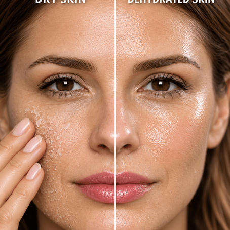 Dry Skin vs. Dehydrated Skin: What’s the Difference and Why It Matters