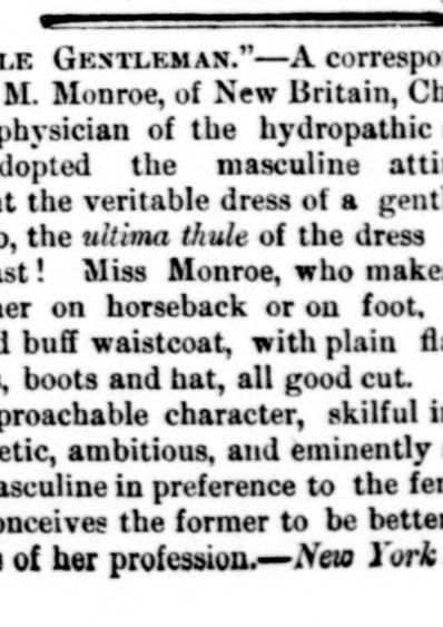 February 2026: The ultima thule of dress reform