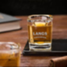LANGS Rum Shot Glass