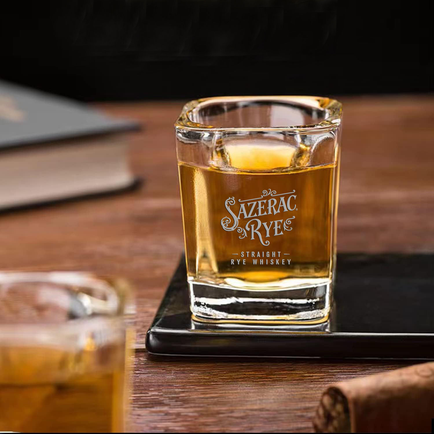 SAZERAC RYE Whiskey Shot Glass
