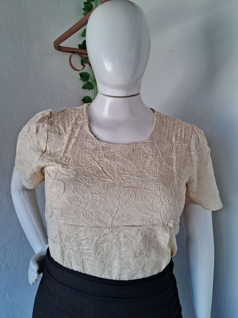 Miniatura: E.D6933	 - BLUSA DE JACQUARD COM NERVURA PARA FARDAMENTO EVANGÉLICO FARDEM