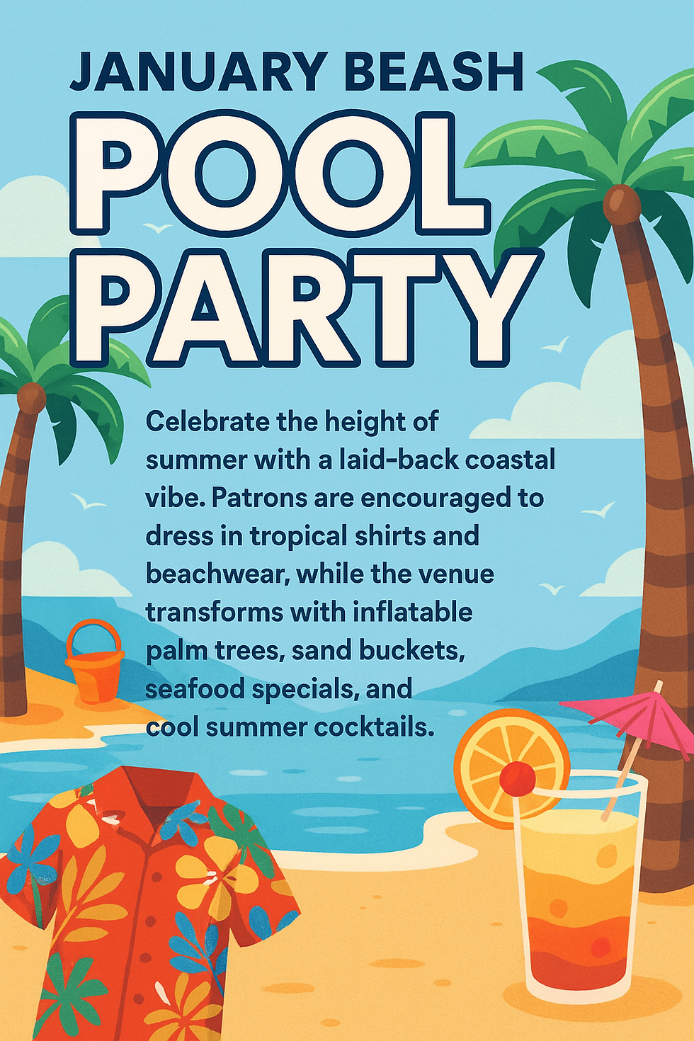 Club Sleights Summer Pool Party