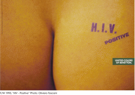 Benetton communication HIV campaign