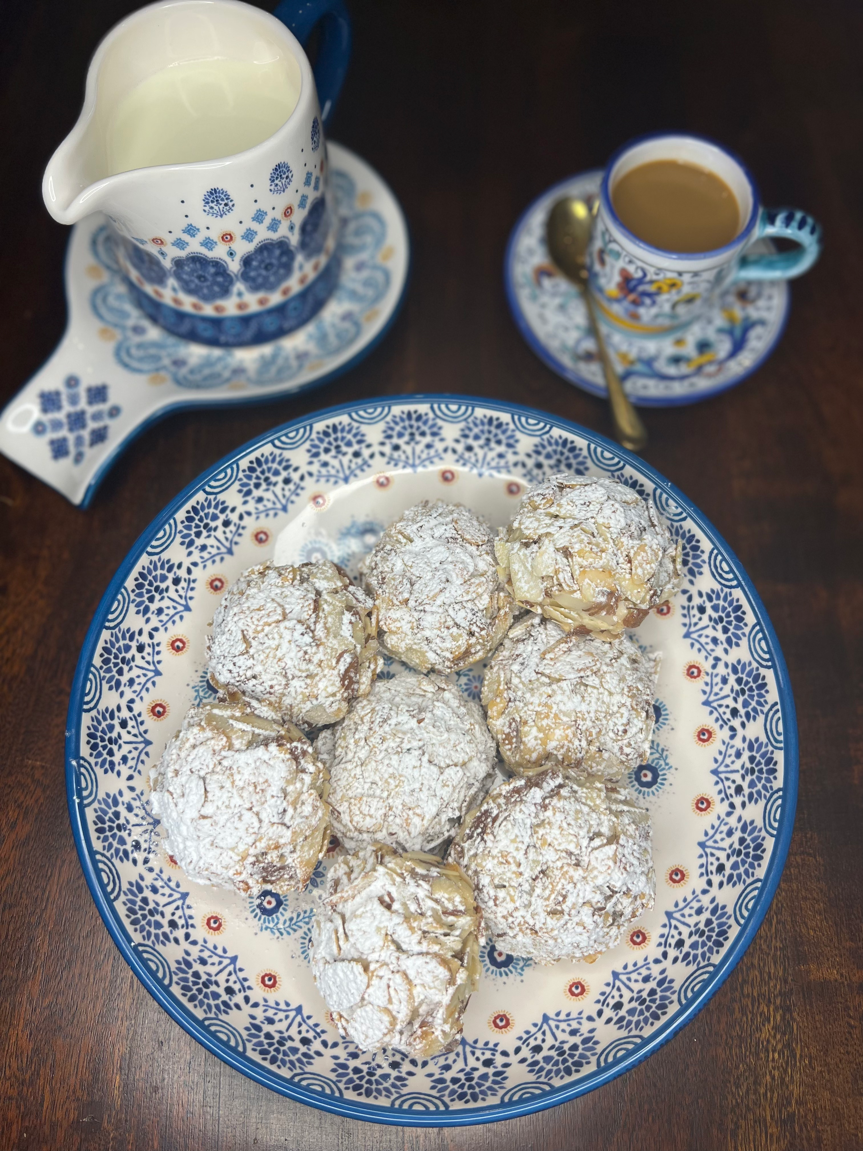Arranged Food and Objects