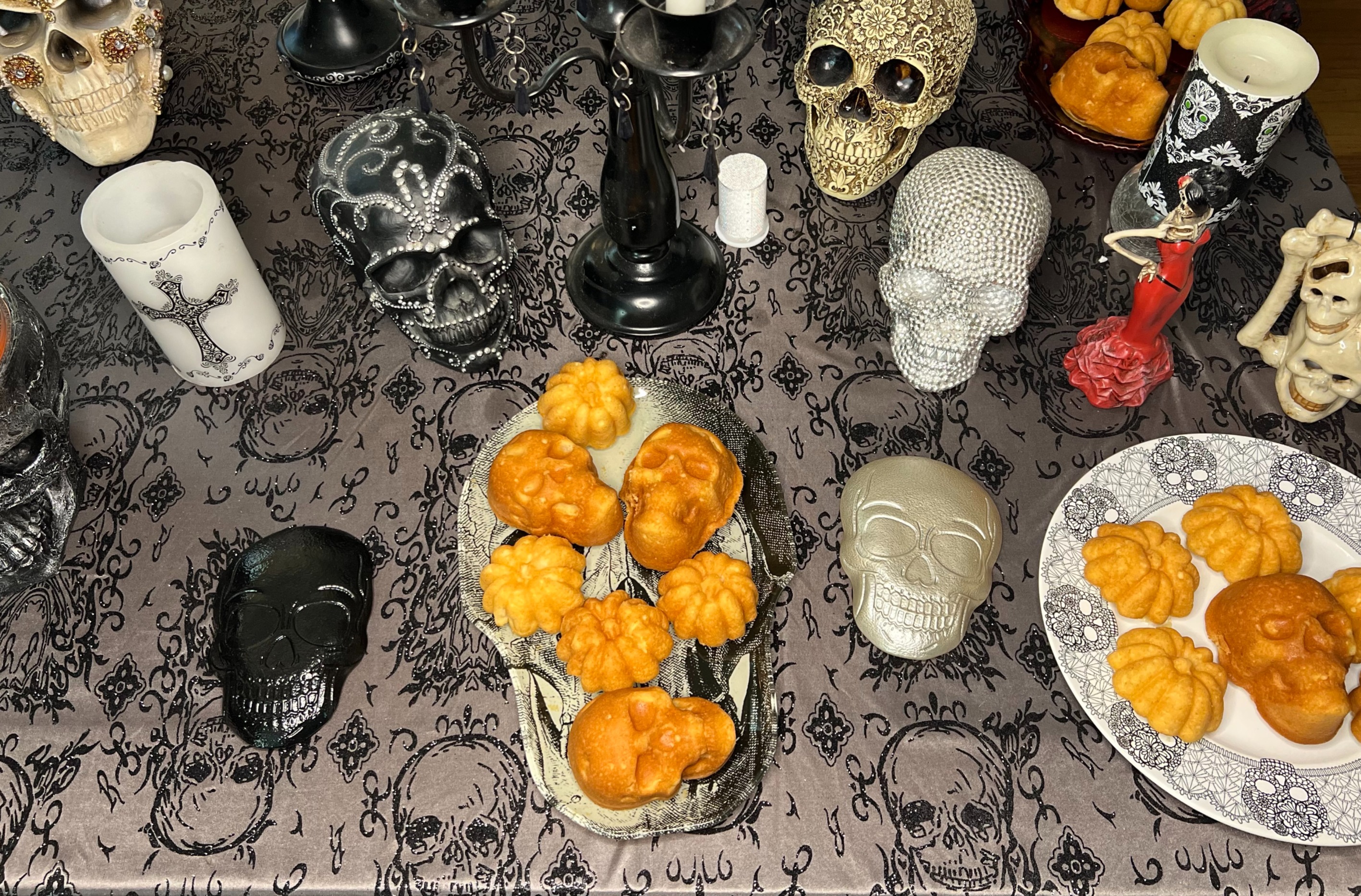 Arranged Food and Objects