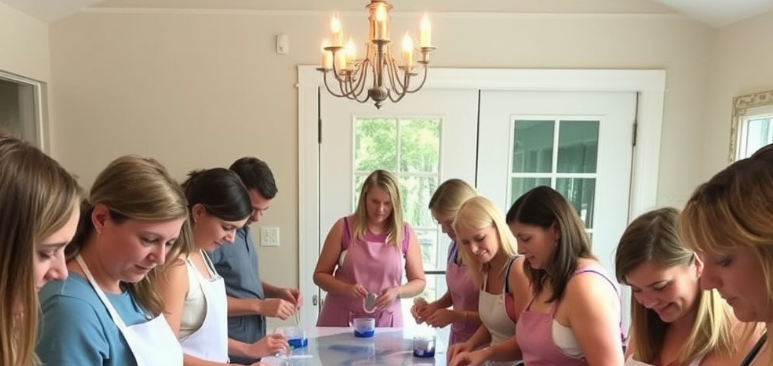 Host a craft party at your house