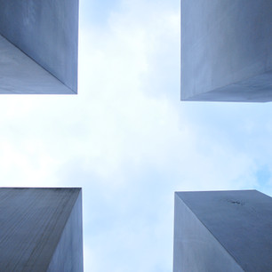 Four Gray Buildings