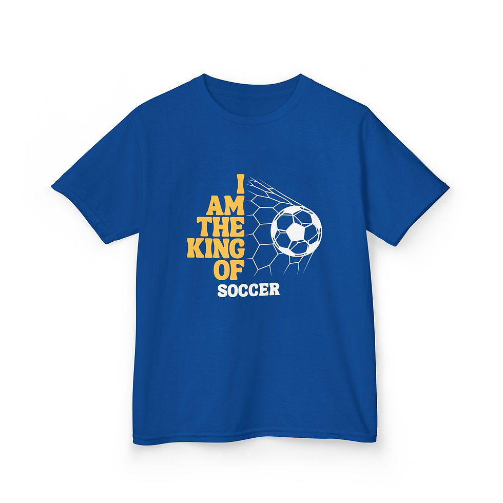 Miniatura: I Am The King Of Soccer Tee