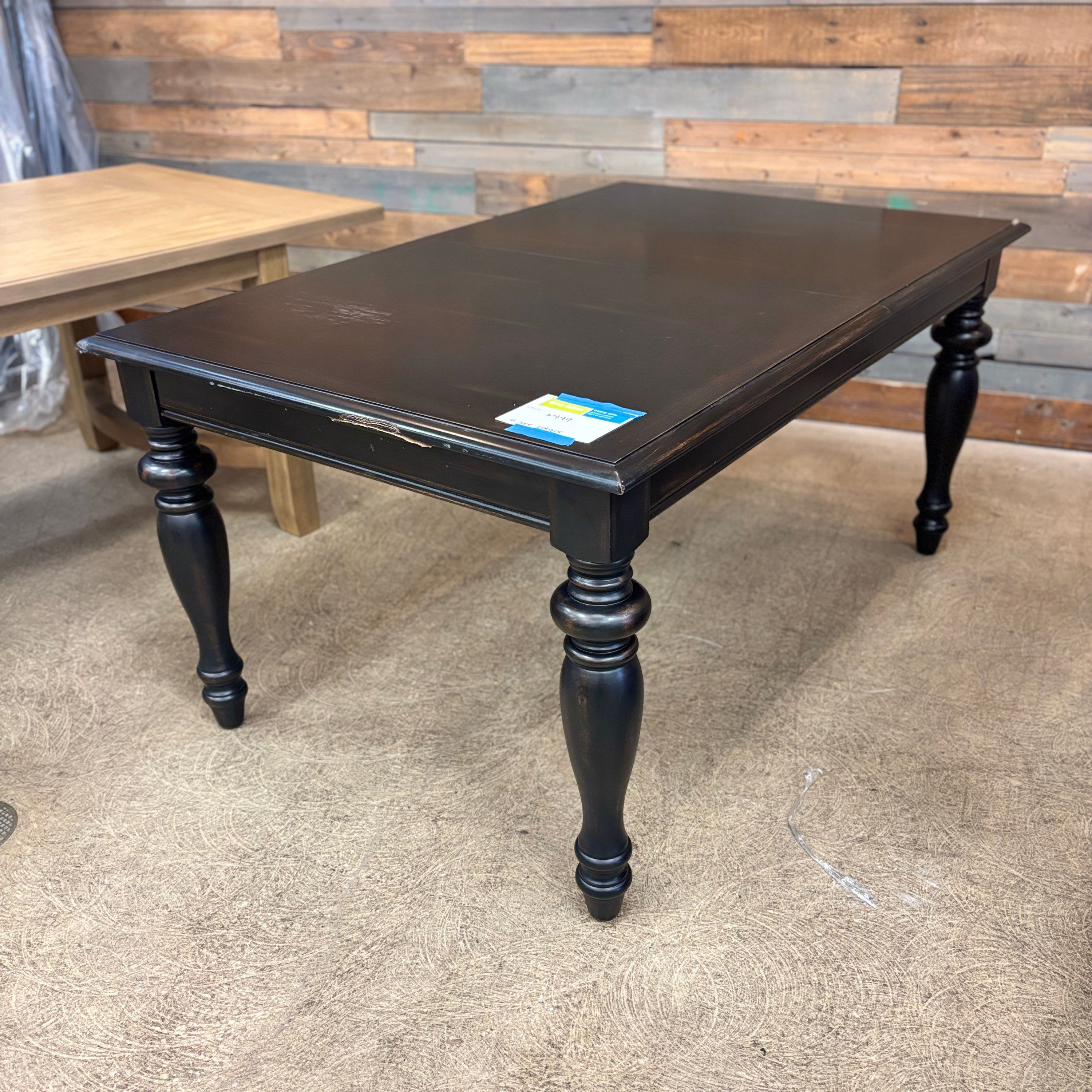 Black Dining Table