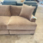 Thumbnail: Brown Velvet Sectional (4pc)