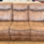 Thumbnail: Brown Suede Manual Couch