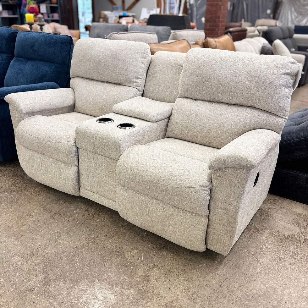 Thumbnail: Beige Manual Sofa