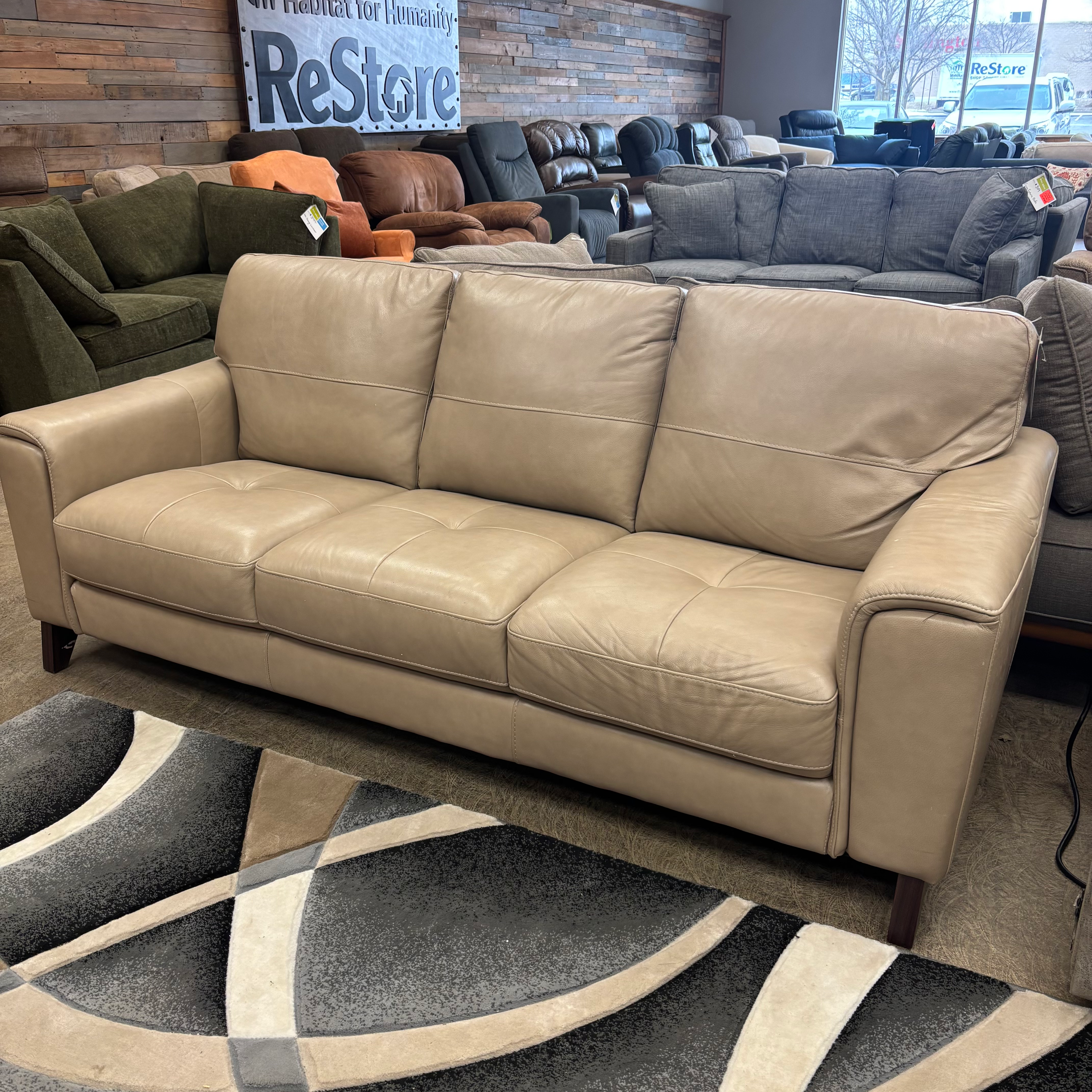 Genuine Leather Sofa