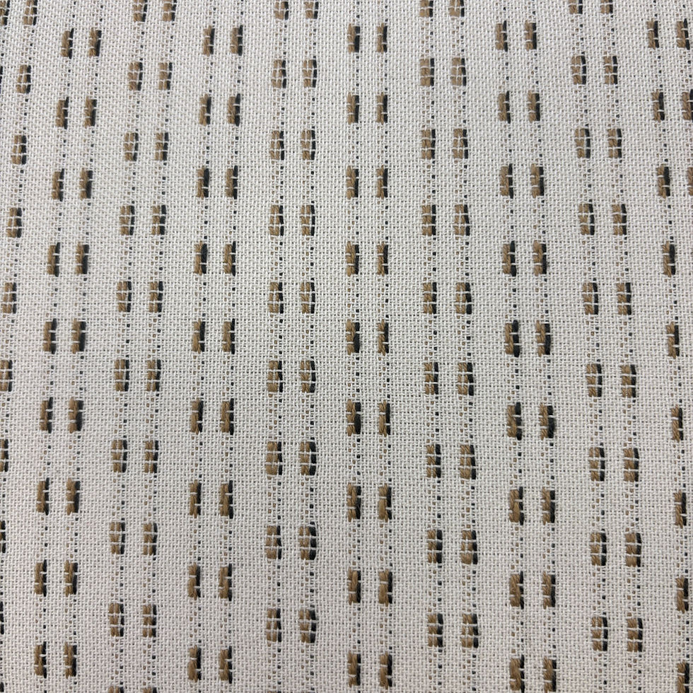Thumbnail: Pattern Fabric Ottoman