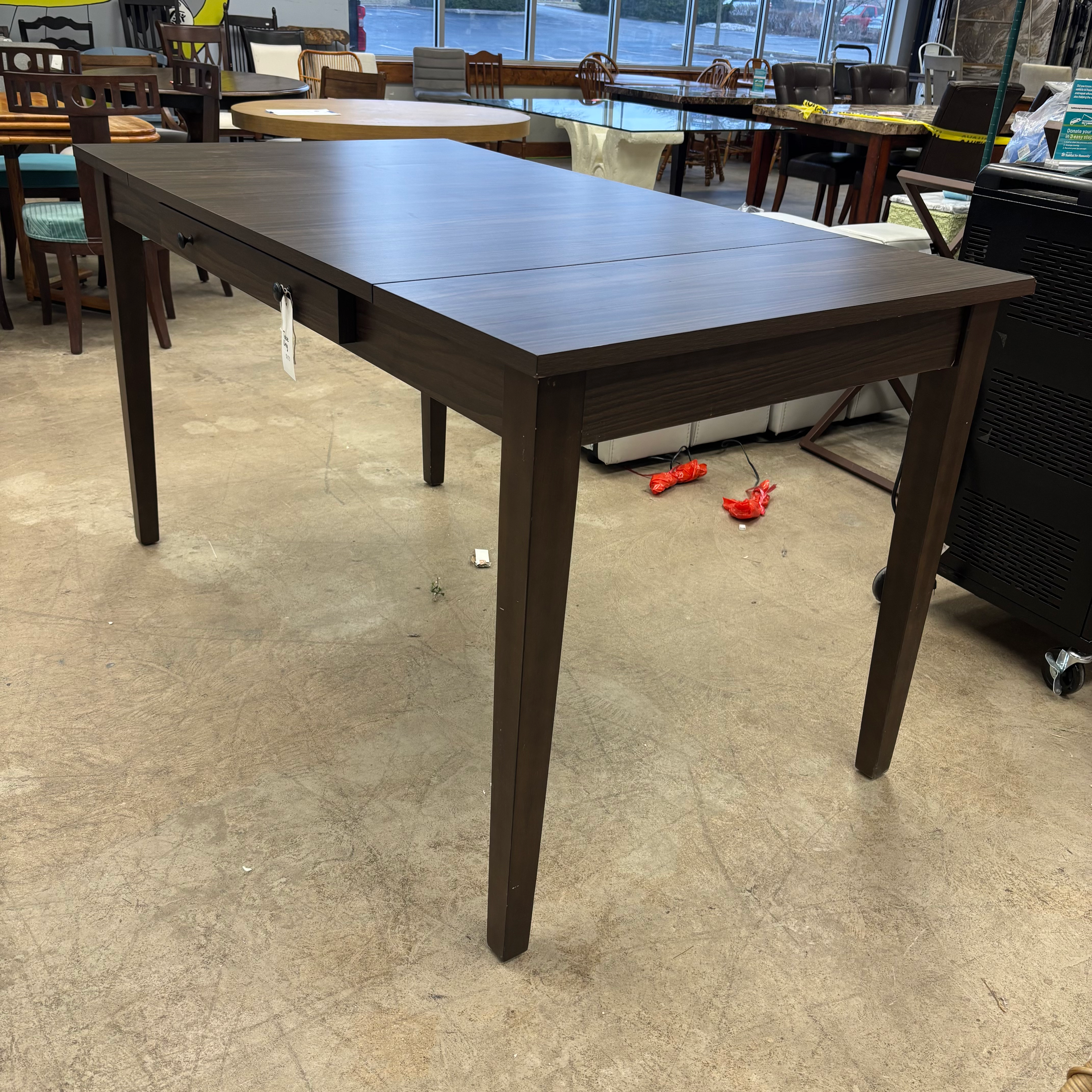 Brown Lift-Top Dining Table