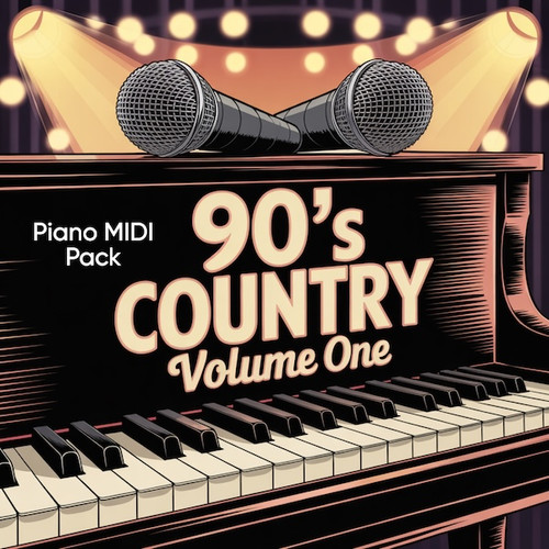 90s Country Piano MIDI Pack — Tim McGraw Style | Jed Demlow
