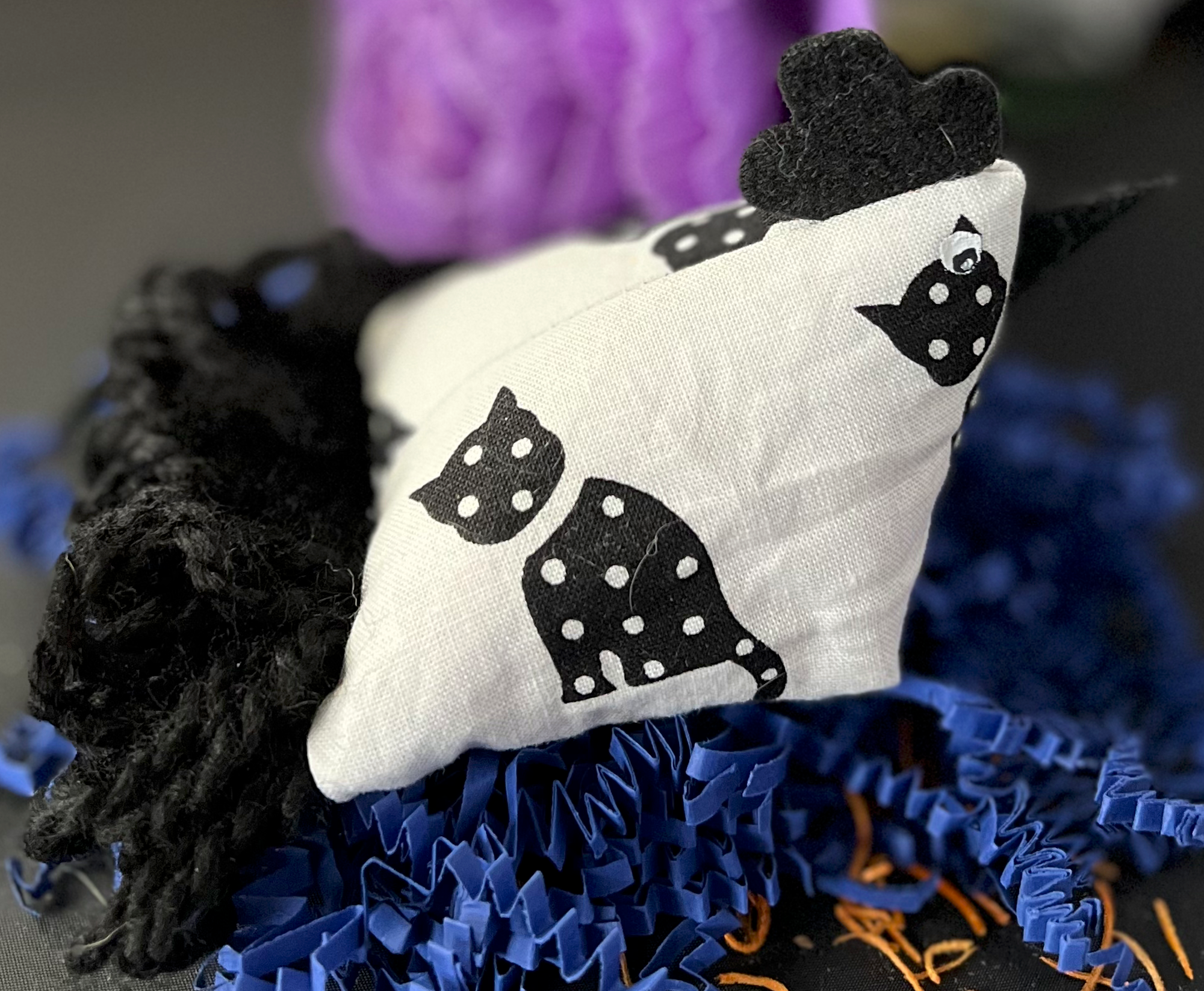 Mystery Chicken Pincushion/ Desk Buddy