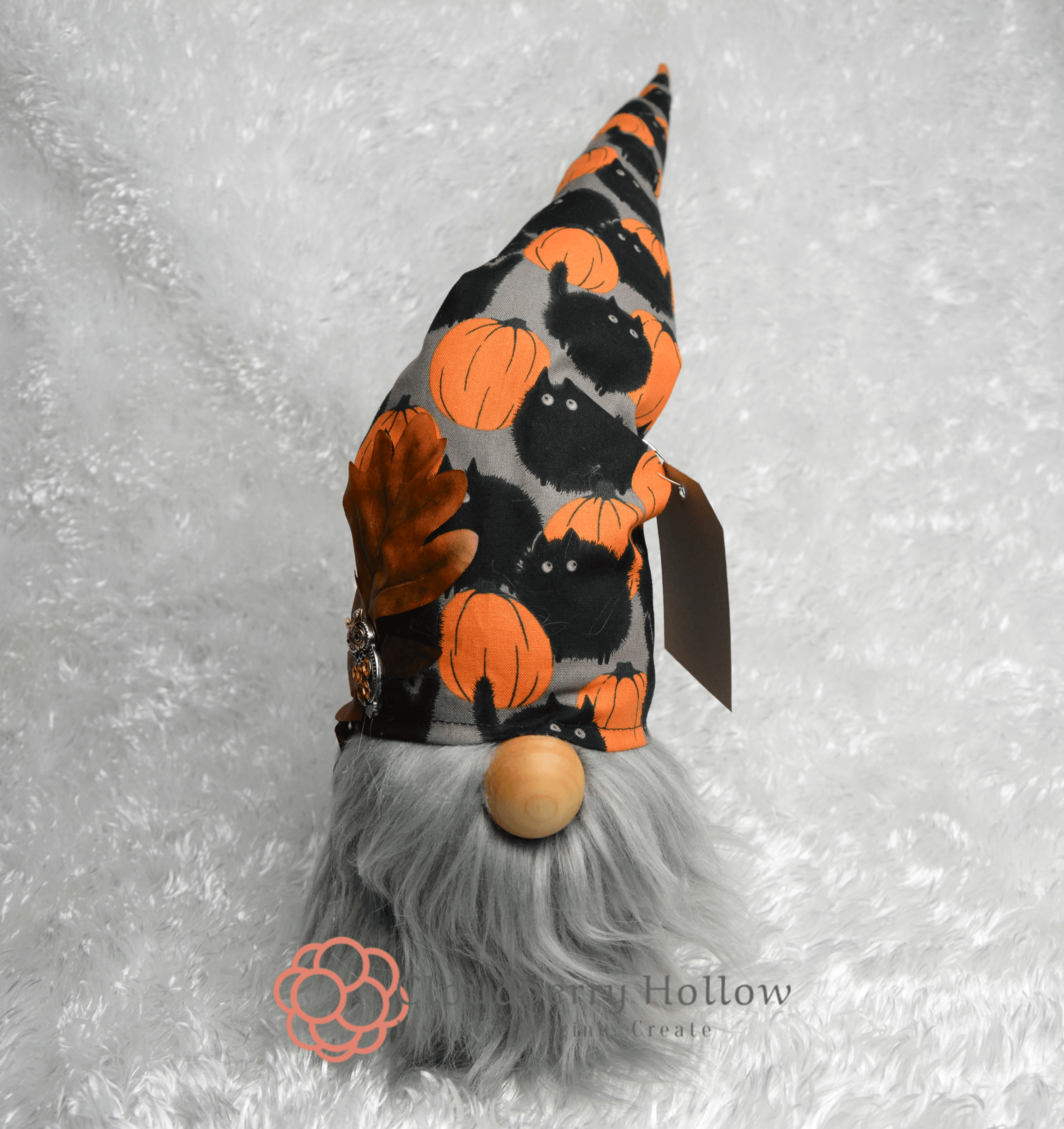 Halloween Cat Gnome