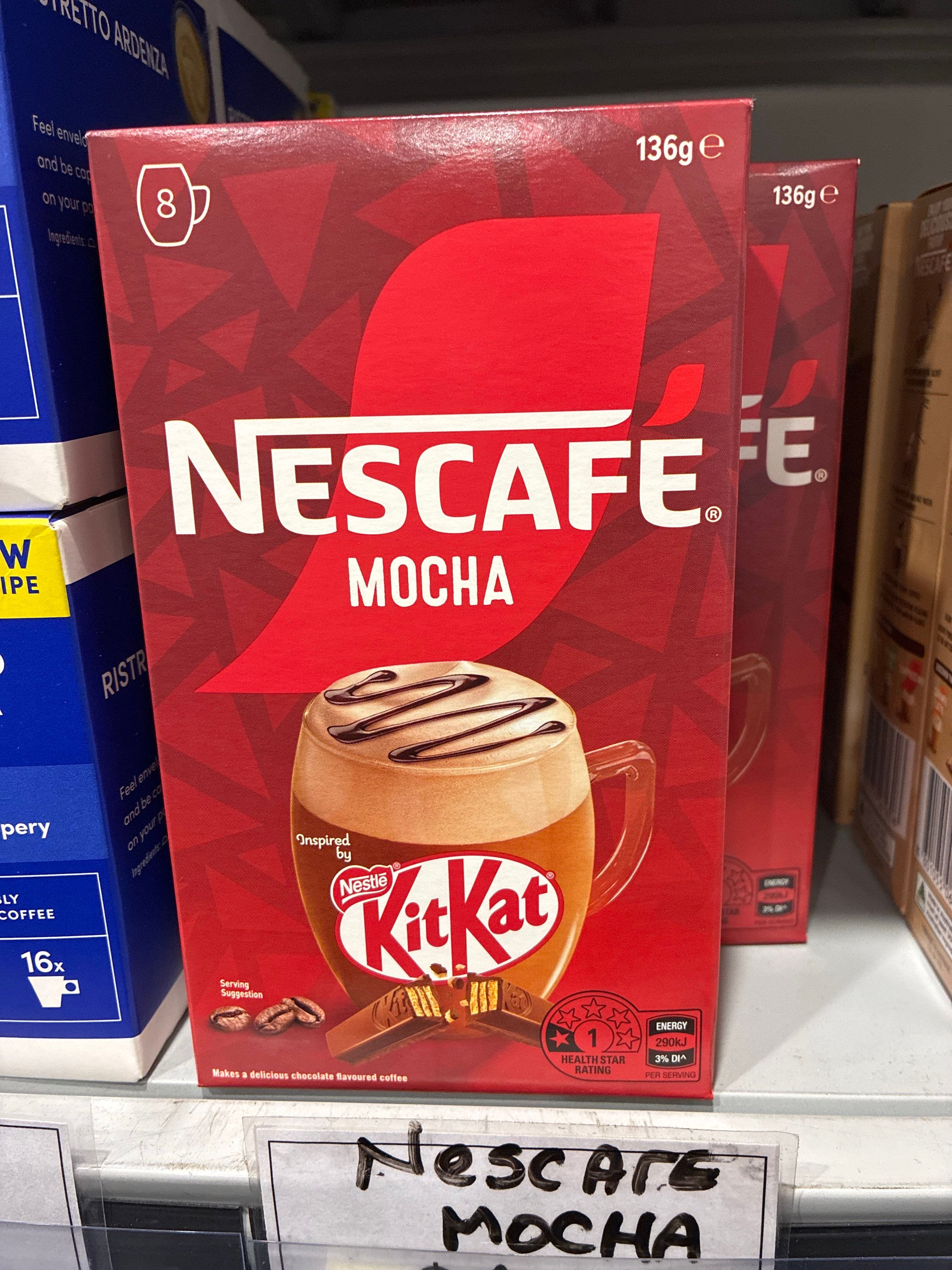 Kit Kat mocha sachets 8pack