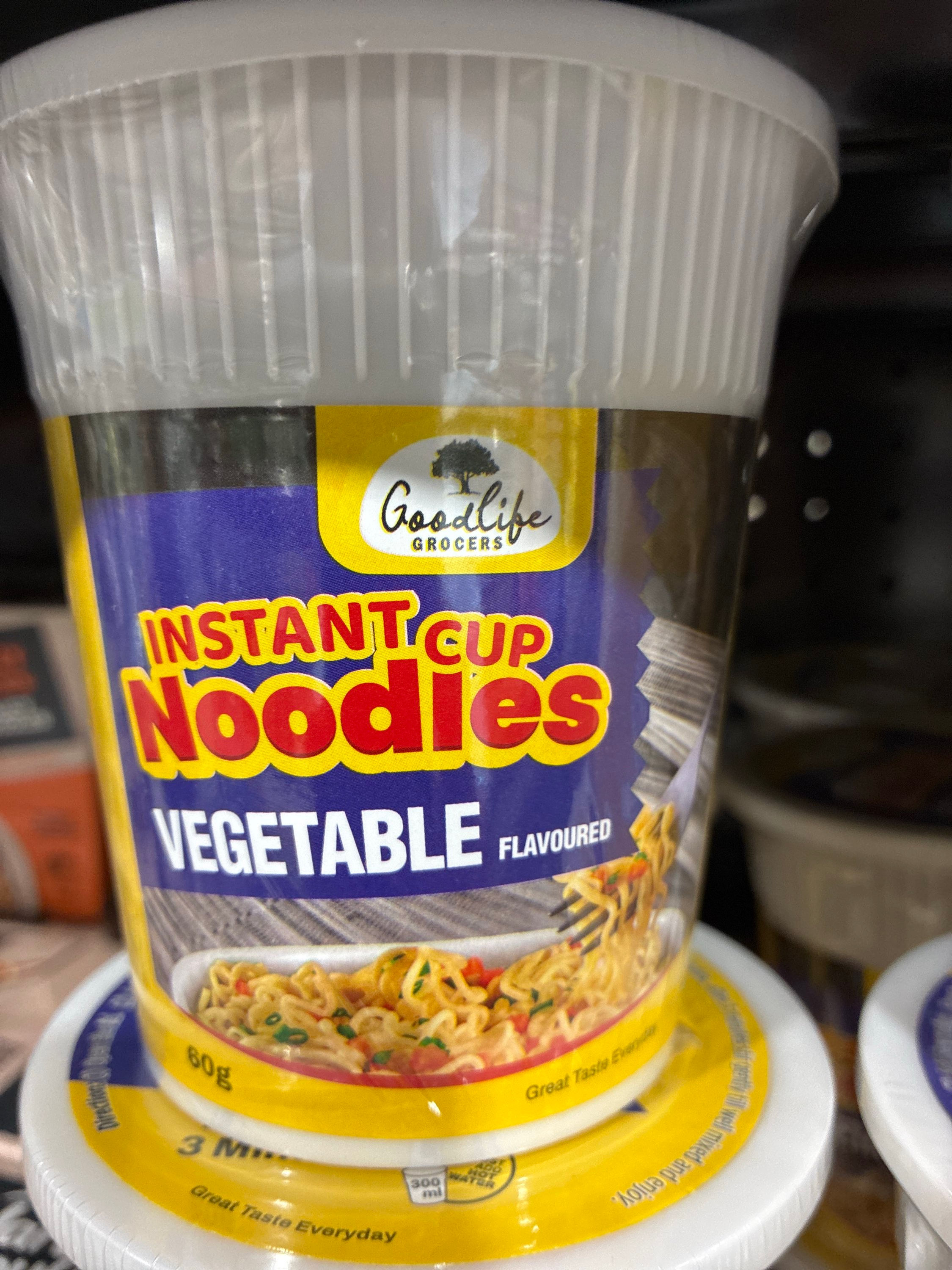 Instant cup noodies 60g