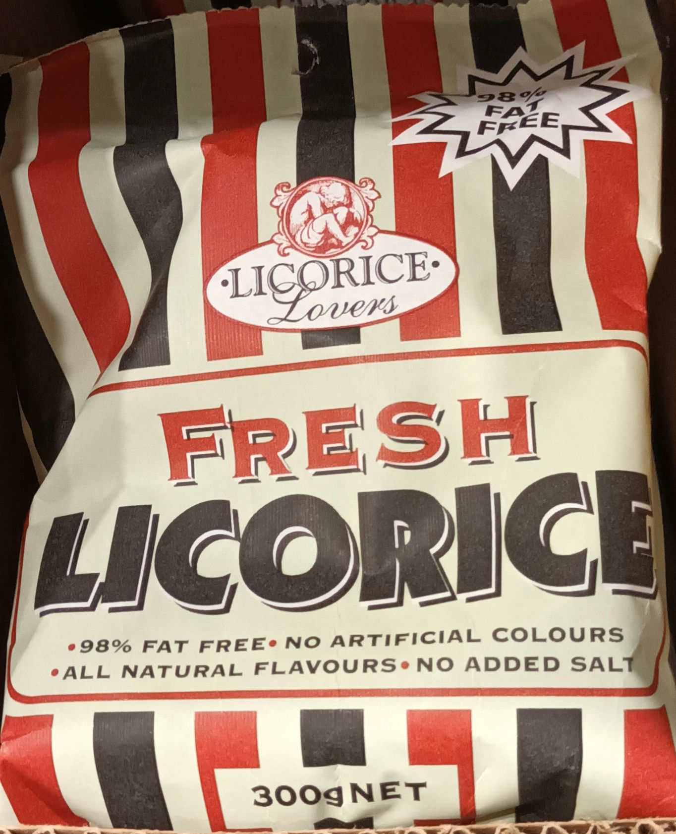 LICORICE LOVERS Licorice (Assorted Flavours) 300g
