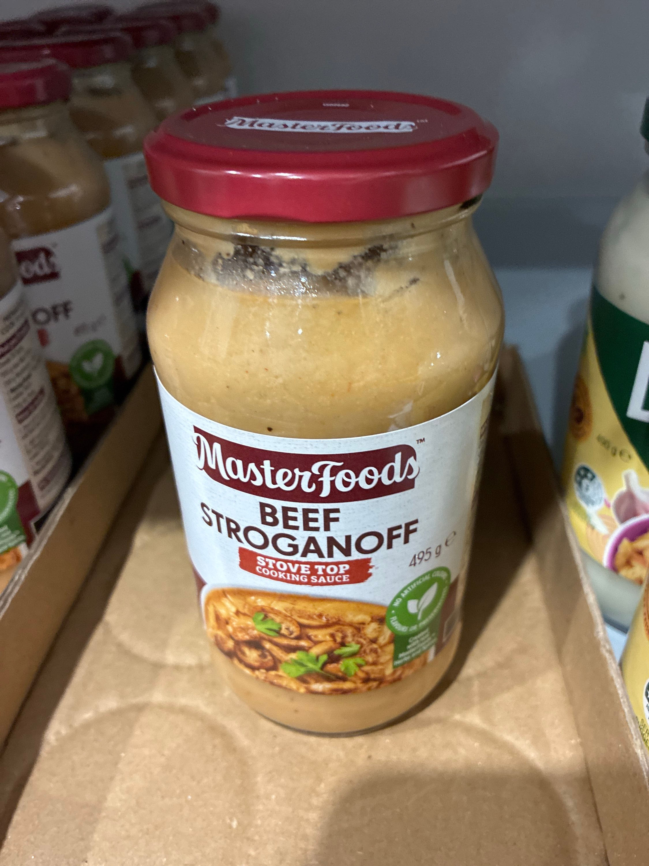 Masterfoods Beef Stroganoff Cooking Sauce