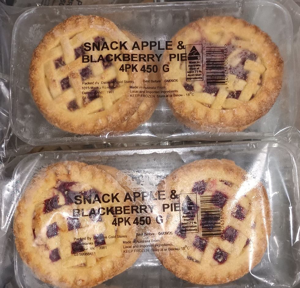 Thumbnail: FAMILY FARM Apple Pie (Multiple options) 450-550g