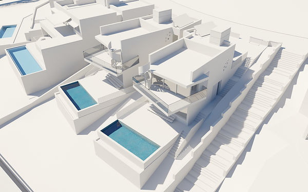 Urban Oasis - A bird's-eye view of our urban oasis project, beautifully brought to life in 3D.