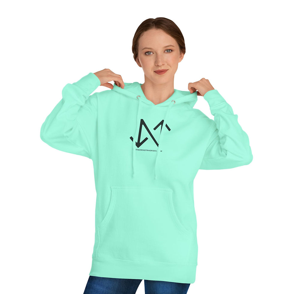 Thumbnail: Quarter Horse Logo Hoodie — TNT Quarter Horses Branded Sweatshirt