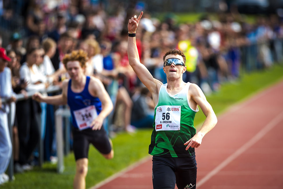 Noah Crescini Campione Svizzero sui 400m U20