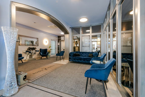 Eingang Hotel Rivoli, Lobby