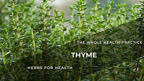 Herbs for Health: Thyme